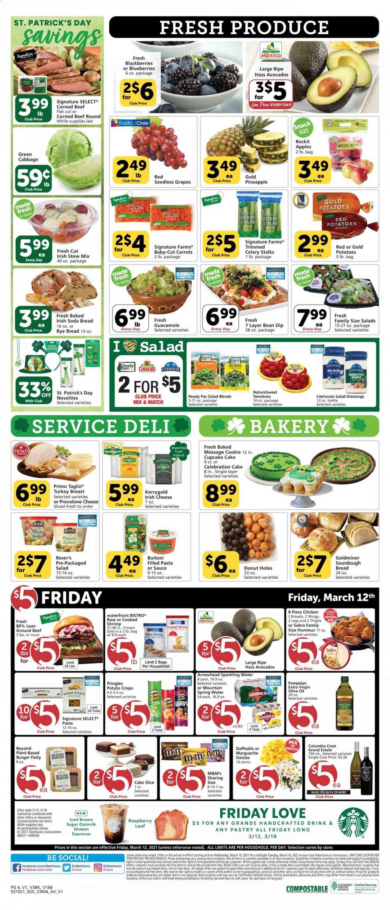 Vons (CA, NV) Weekly Ad Flyer March 10 to March 16