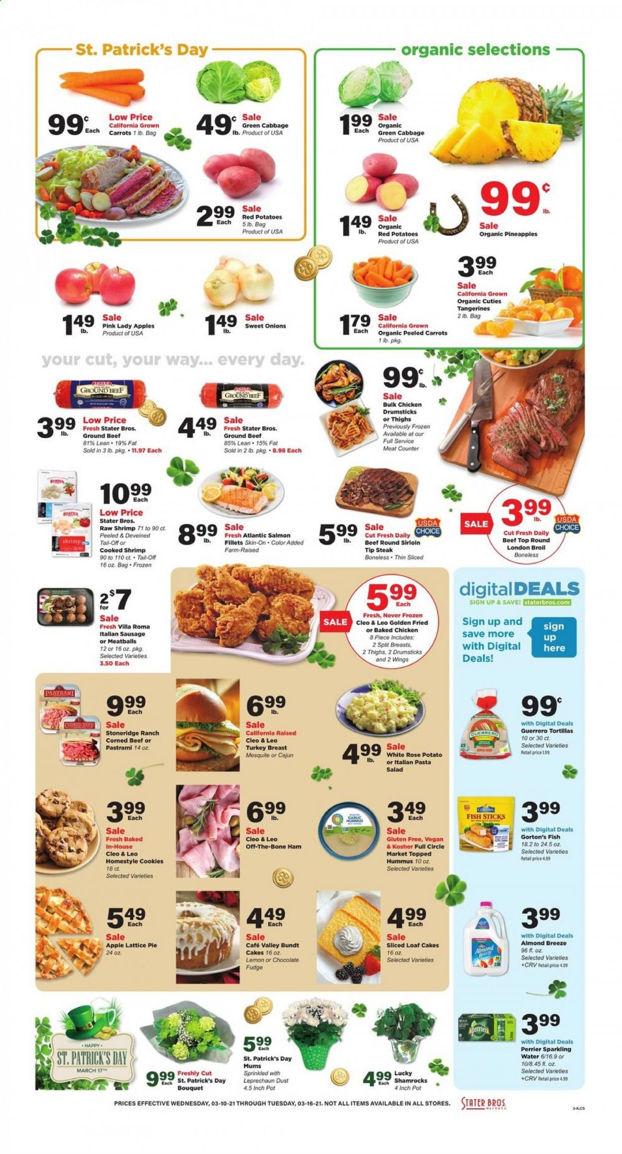 Stater Bros. Weekly Ad Flyer March 10 to March 16
