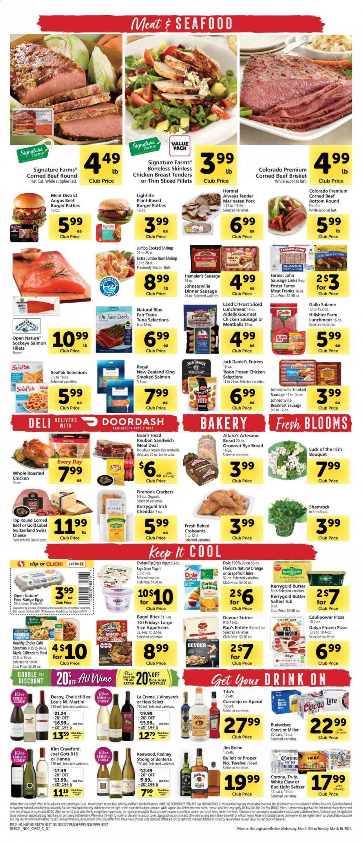 Safeway (AZ, CA, CO, HI, MD, NE, OR, VA, WA) Weekly Ad Flyer March 10 to March 16