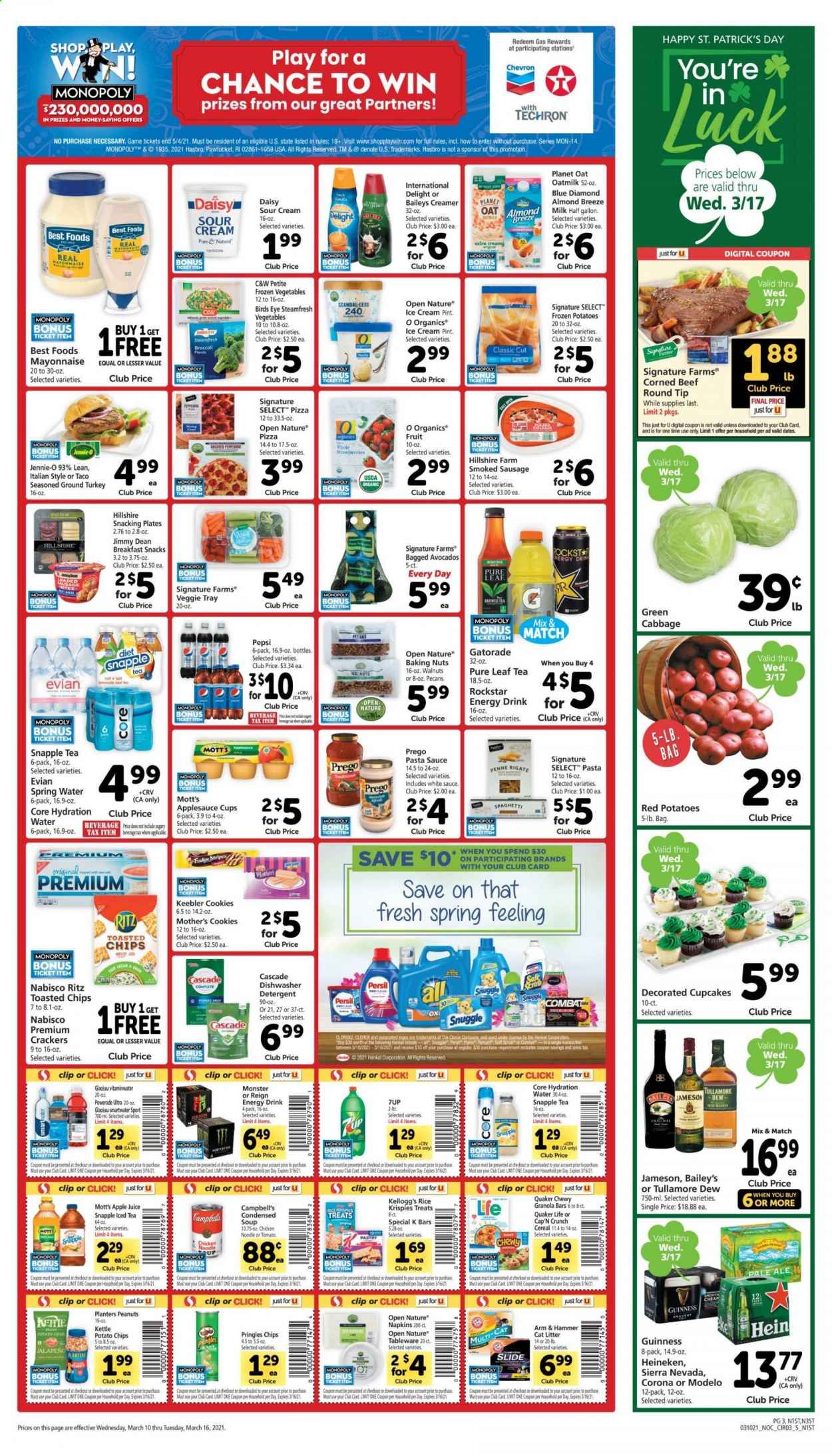 Safeway (AZ, CA, CO, HI, MD, NE, OR, VA, WA) Weekly Ad Flyer March 10 to March 16