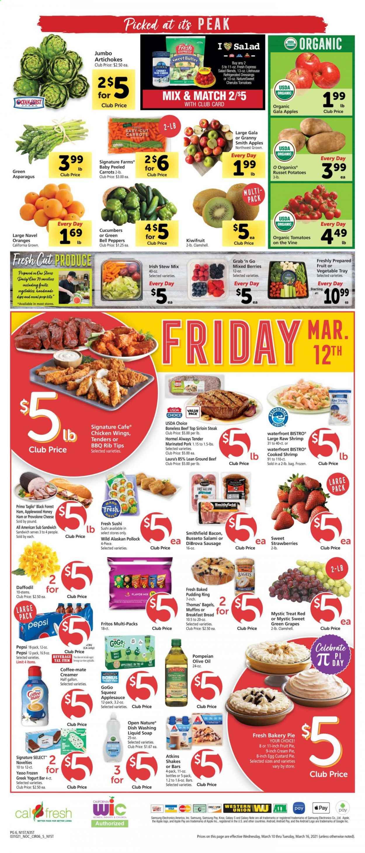 Safeway (AZ, CA, CO, HI, MD, NE, OR, VA, WA) Weekly Ad Flyer March 10 to March 16