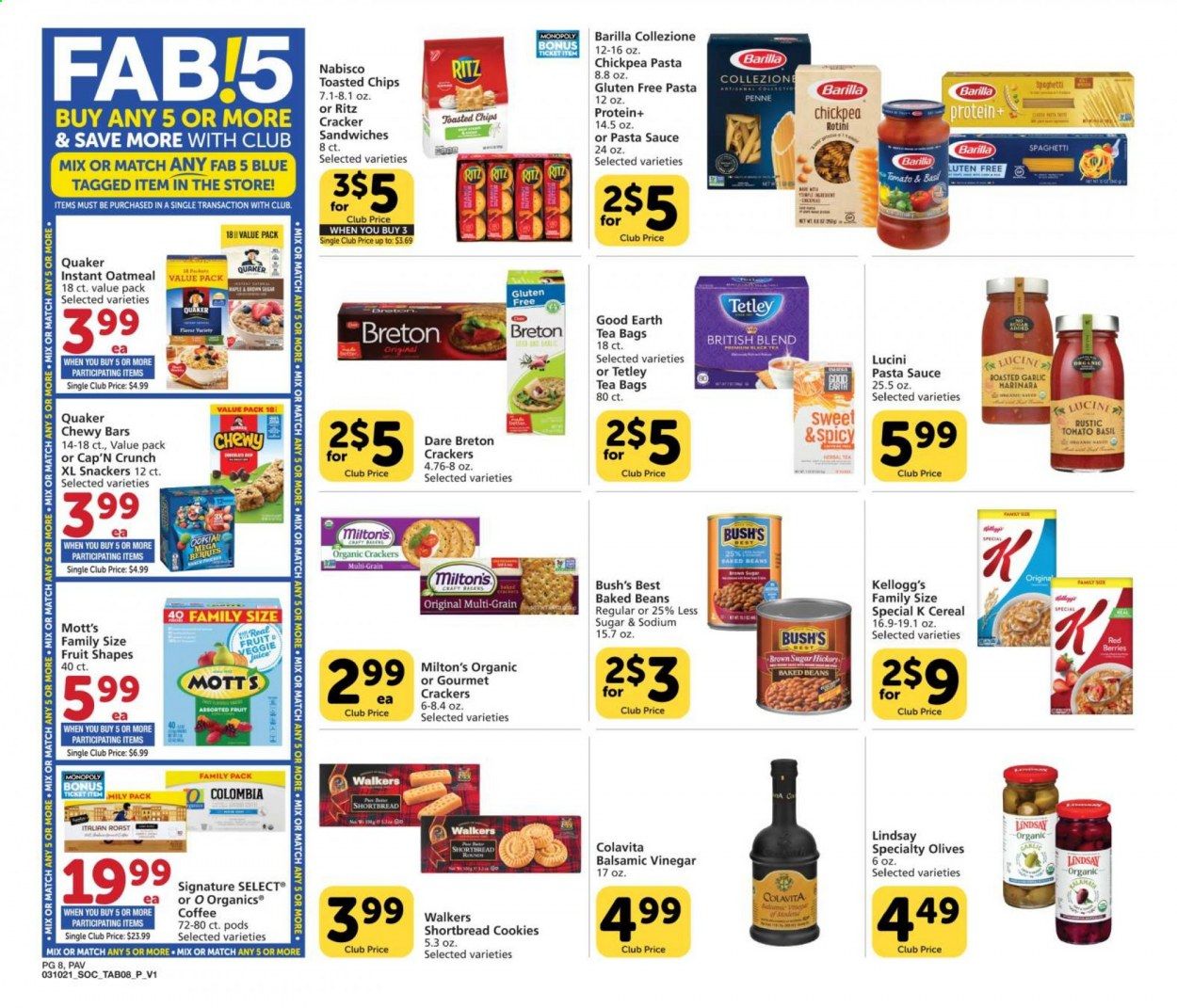 Pavilions (CA) Weekly Ad Flyer March 10 to March 30