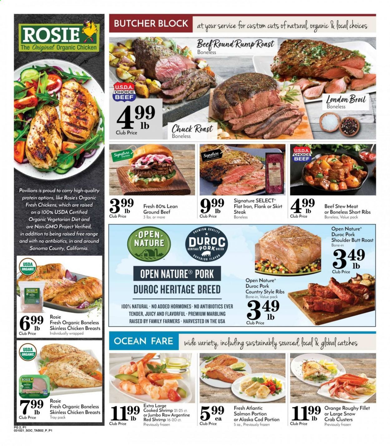 Pavilions (CA) Weekly Ad Flyer March 10 to March 16