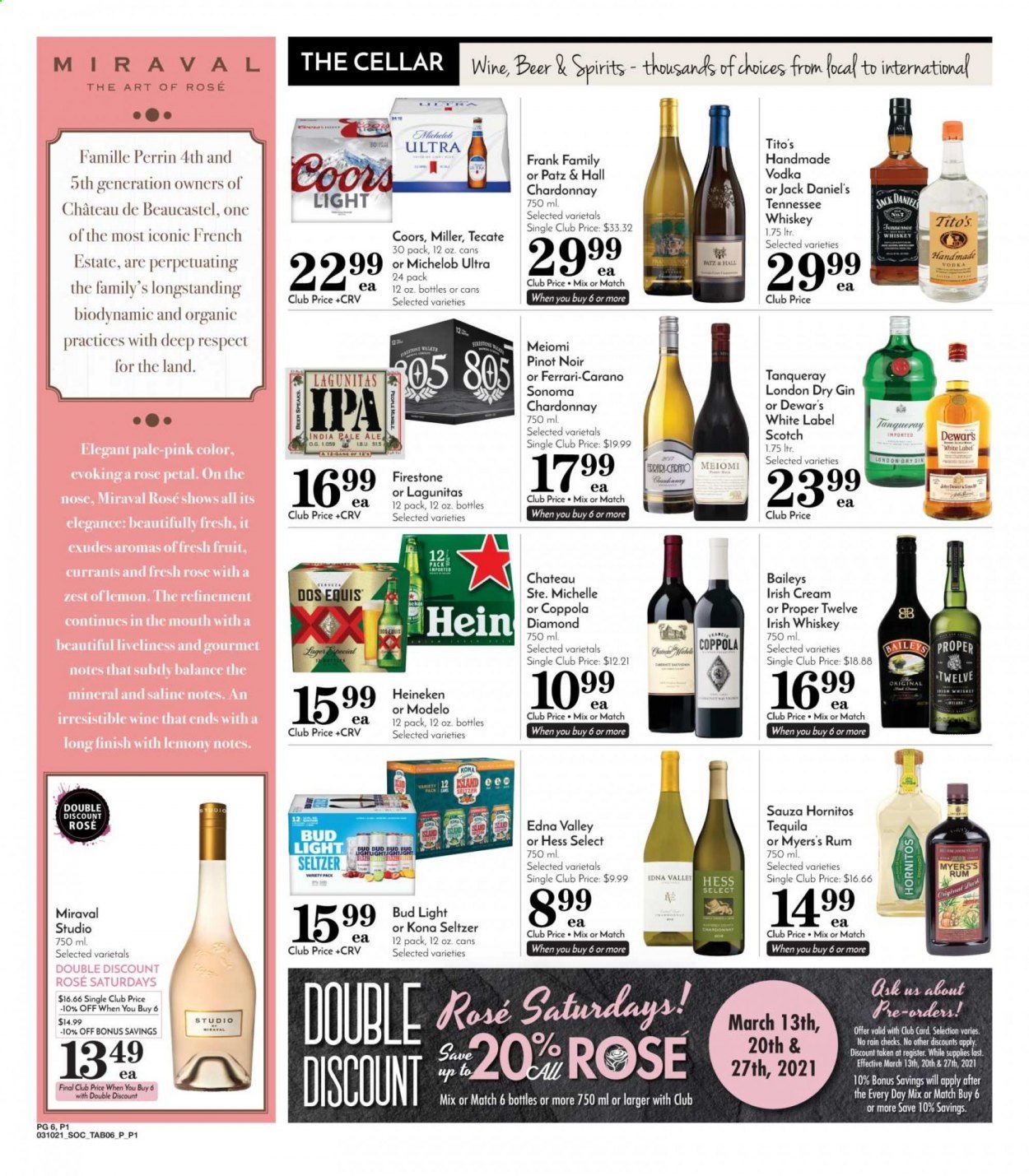 Pavilions (CA) Weekly Ad Flyer March 10 to March 16