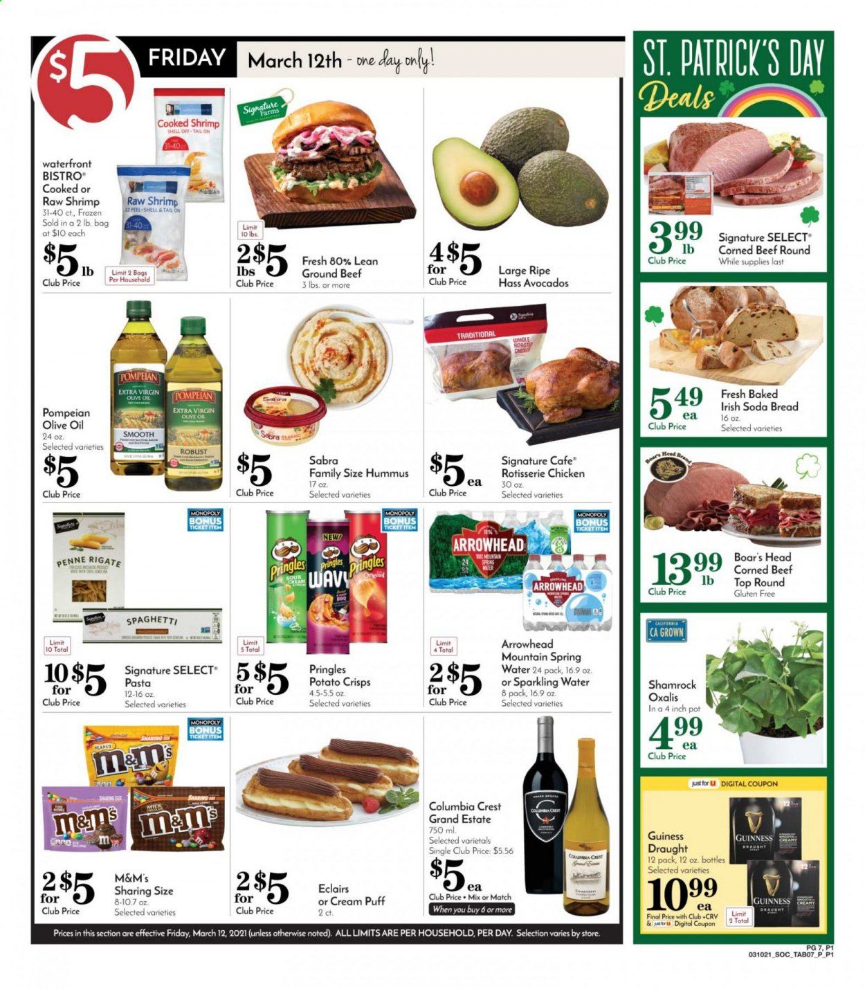 Pavilions (CA) Weekly Ad Flyer March 10 to March 16