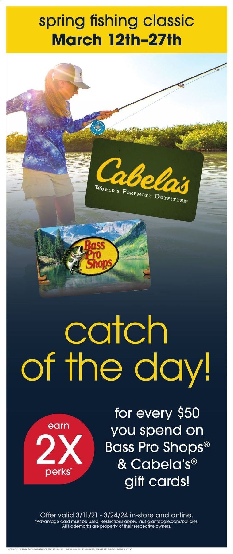 Giant Eagle (IN, MD, OH, PA, WV) Weekly Ad Flyer March 11 to March 17