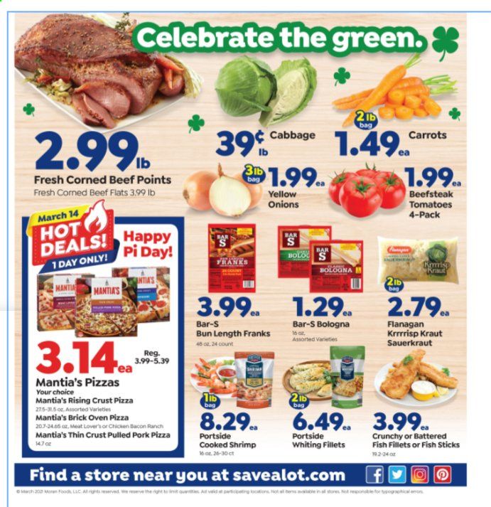 Save a Lot Weekly Ad Flyer March 10 to March 16