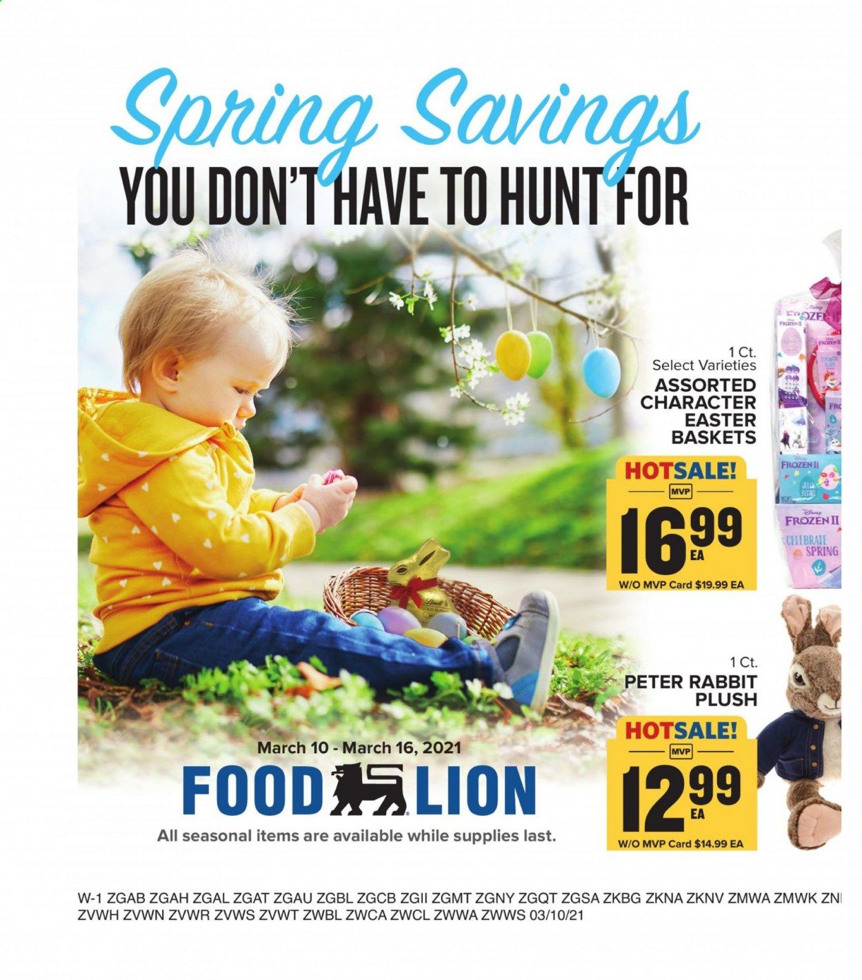 Food Lion (WV) Weekly Ad Flyer March 10 to March 16