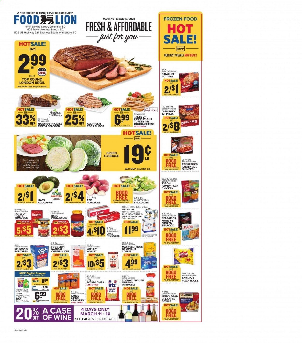Food Lion (SC) Weekly Ad Flyer March 10 to March 16