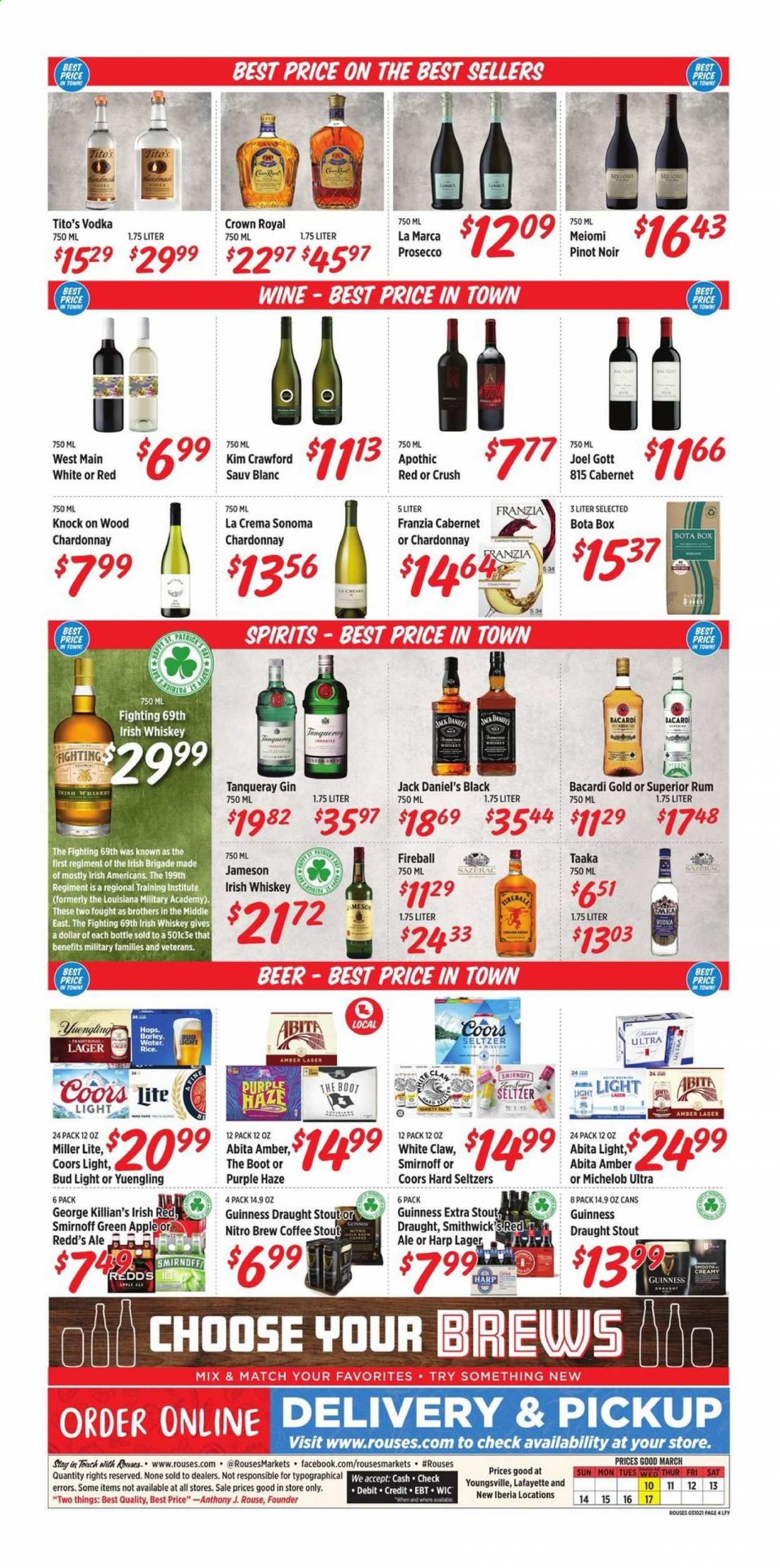Rouses Markets (AL, LA, MS) Weekly Ad Flyer March 10 to March 17