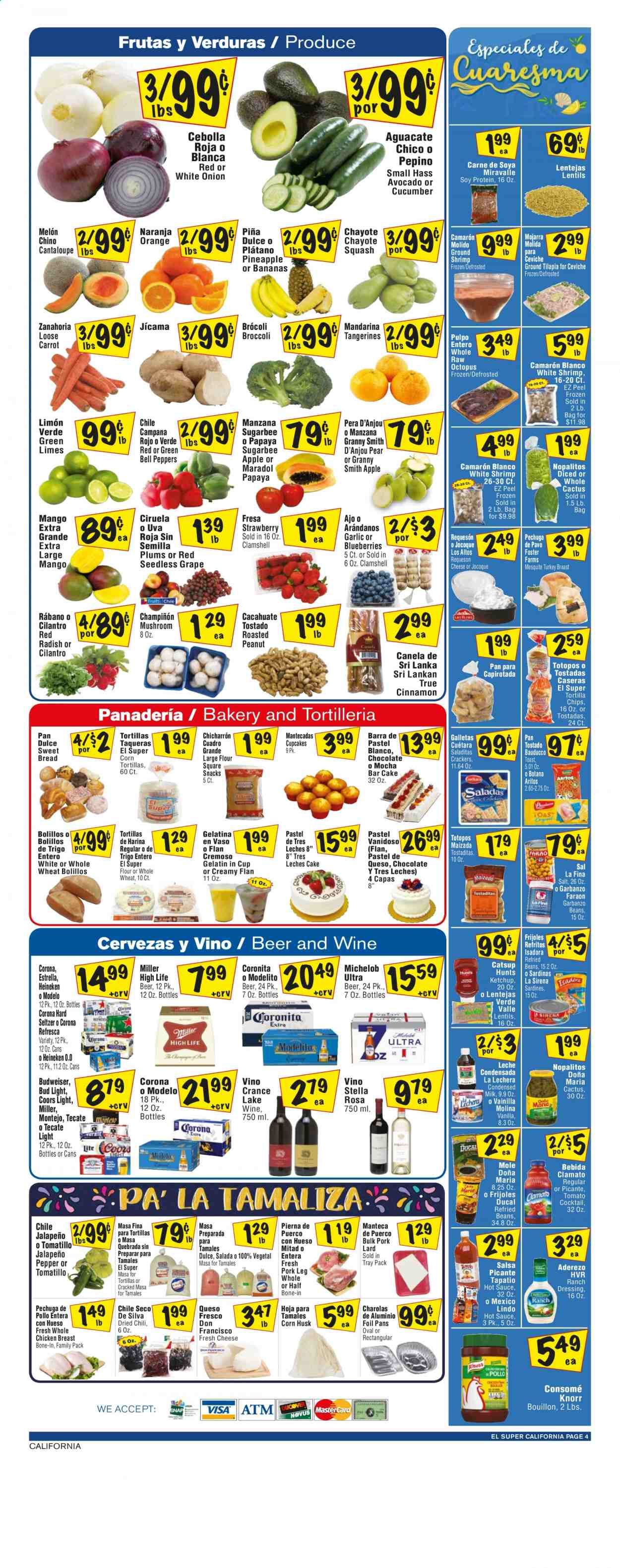 El Super (AZ, CA, NM, NV, TX) Weekly Ad Flyer March 10 to March 16