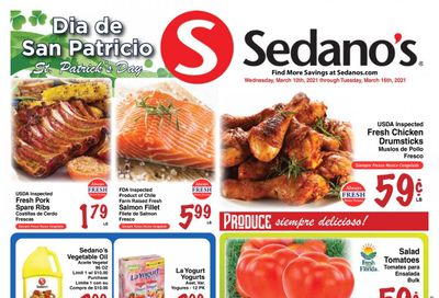 Sedano's (FL) Weekly Ad Flyer March 10 to March 16