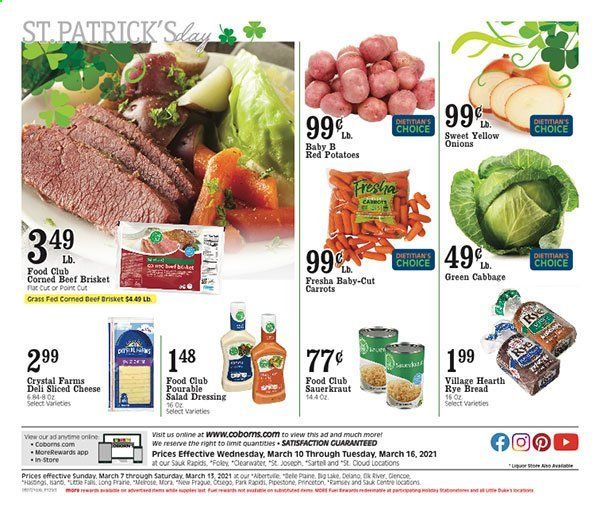 Coborn's (MN, SD) Weekly Ad Flyer March 10 to March 16