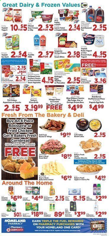 Homeland (OK, TX) Weekly Ad Flyer March 10 to March 16