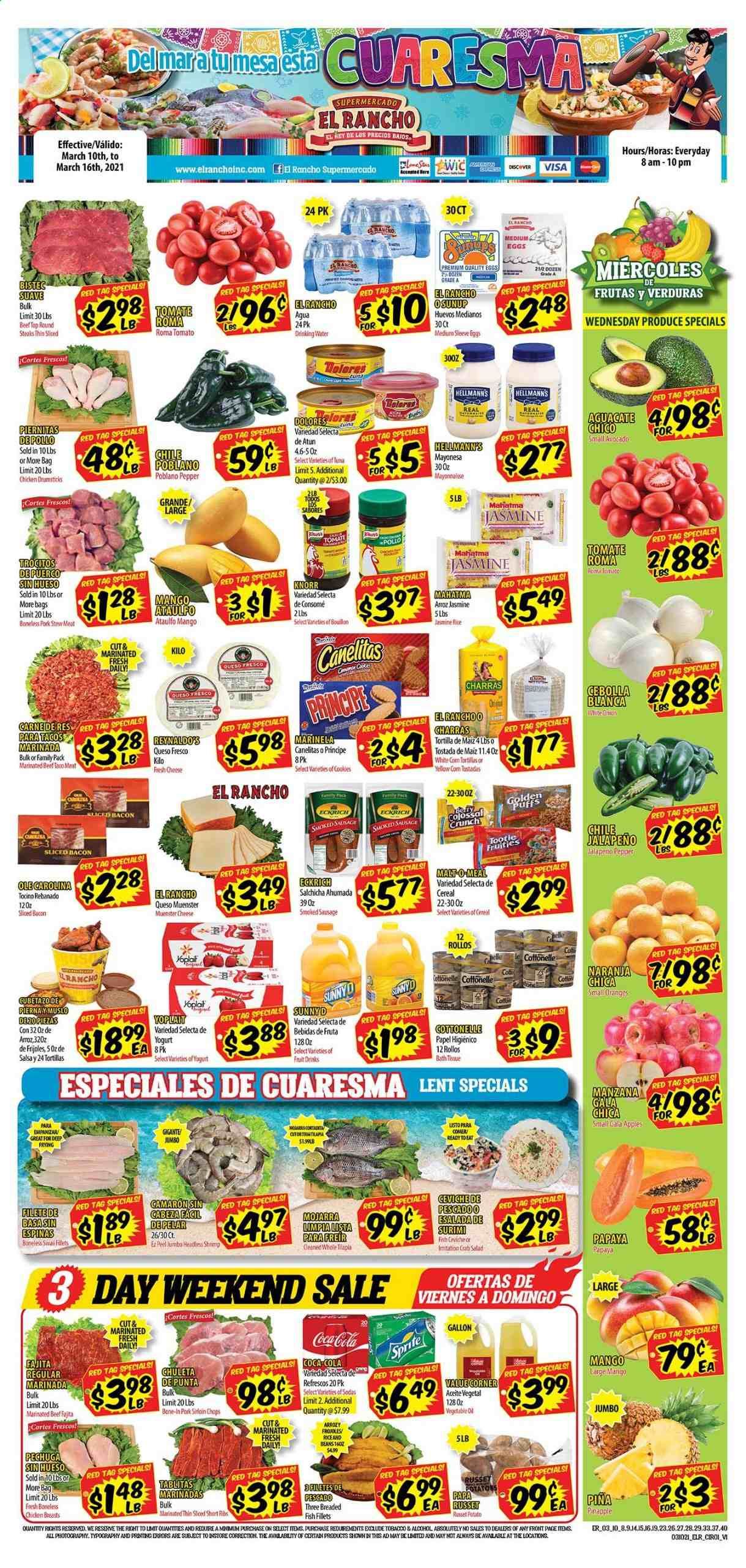 El Rancho (TX) Weekly Ad Flyer March 10 to March 16