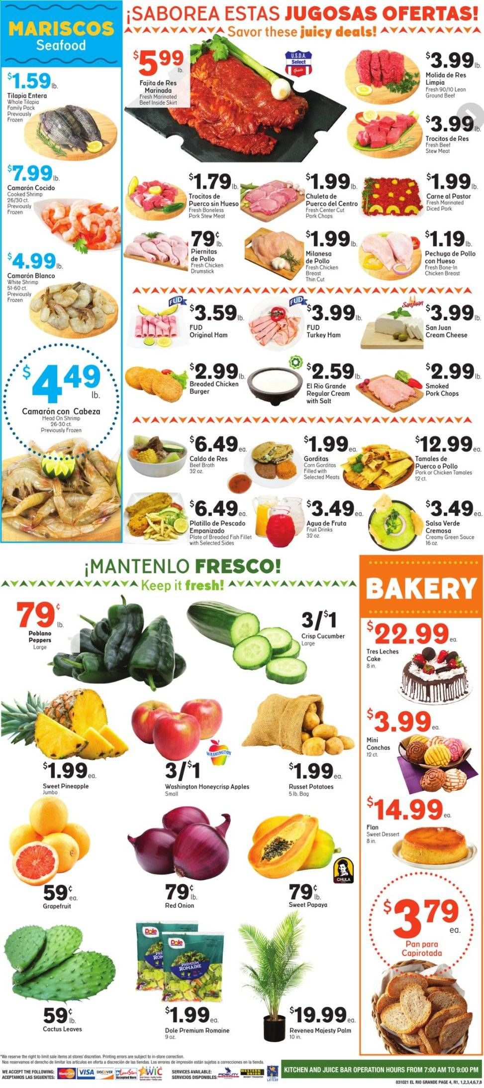El Rio Grande (10, 21, 25, 30, 34, 53, 90) Weekly Ad Flyer March 10 to March 16