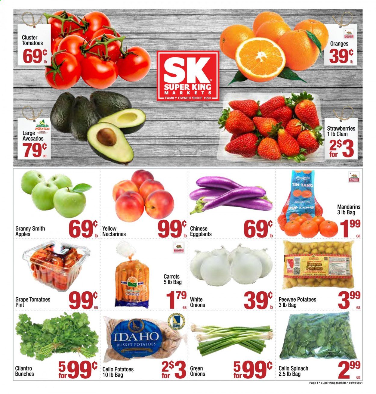 Super King Markets (CA) Weekly Ad Flyer March 10 to March 16