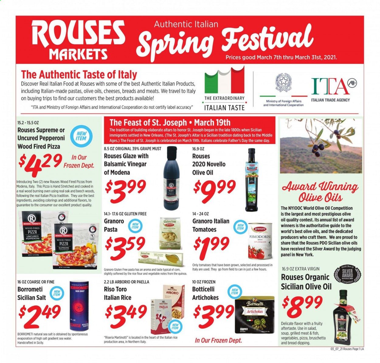 Rouses Markets (AL, LA, MS) Weekly Ad Flyer March 7 to March 31