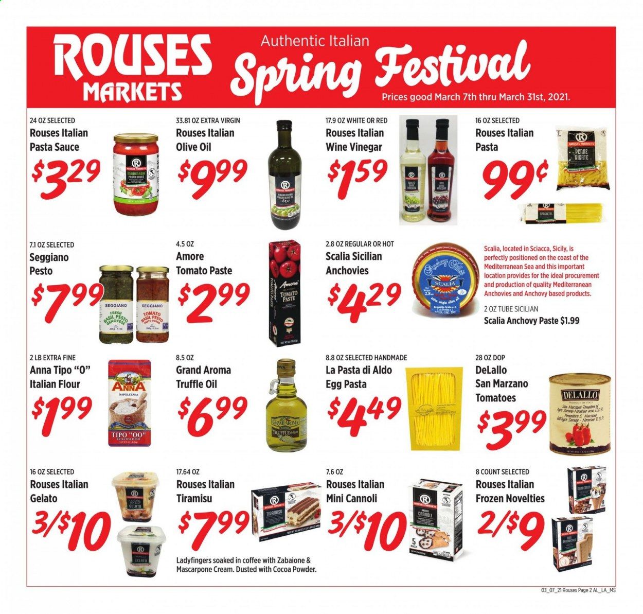 Rouses Markets (AL, LA, MS) Weekly Ad Flyer March 7 to March 31