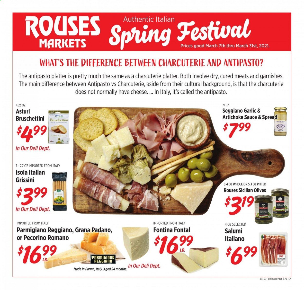 Rouses Markets (AL, LA, MS) Weekly Ad Flyer March 7 to March 31