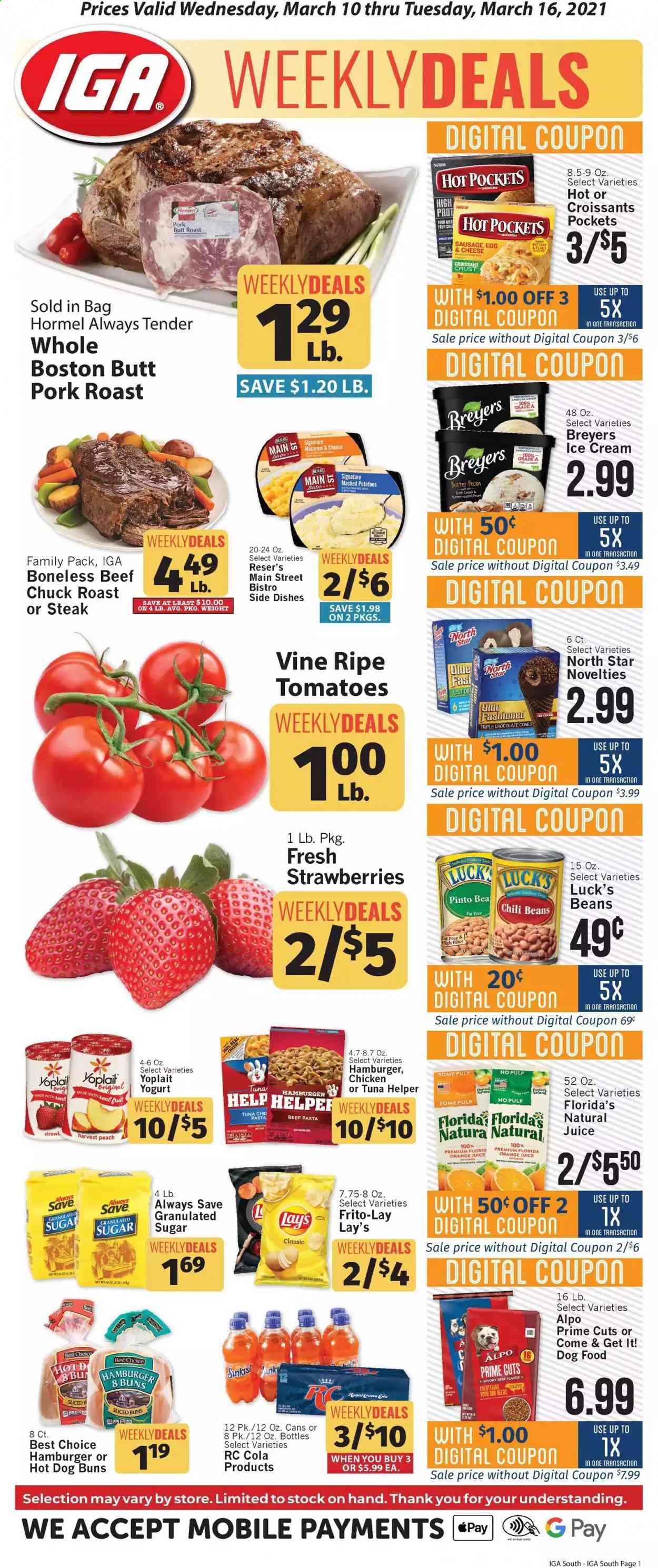 IGA Weekly Ad Flyer March 10 to March 16