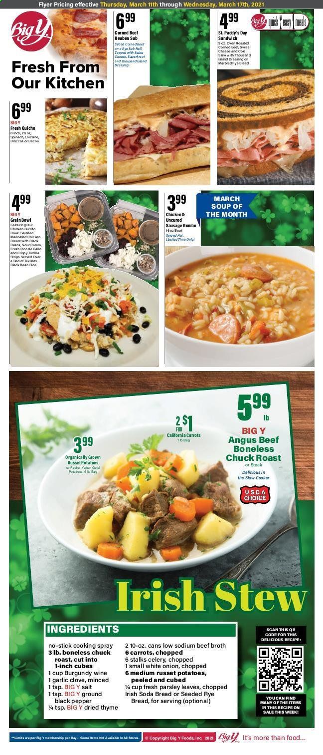Big Y (CT) Weekly Ad Flyer March 11 to March 17