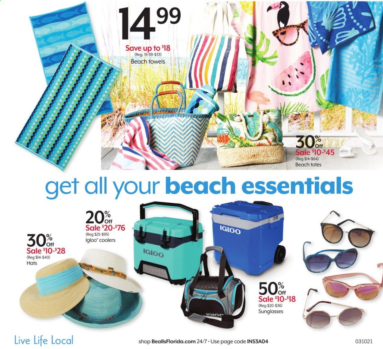 Bealls Florida Weekly Ad Flyer March 10 to March 16