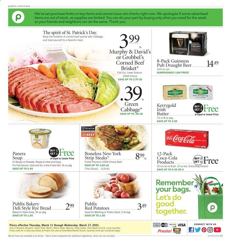 Publix (AL, FL, GA, NC, SC, TN) Weekly Ad Flyer March 11 to March 17