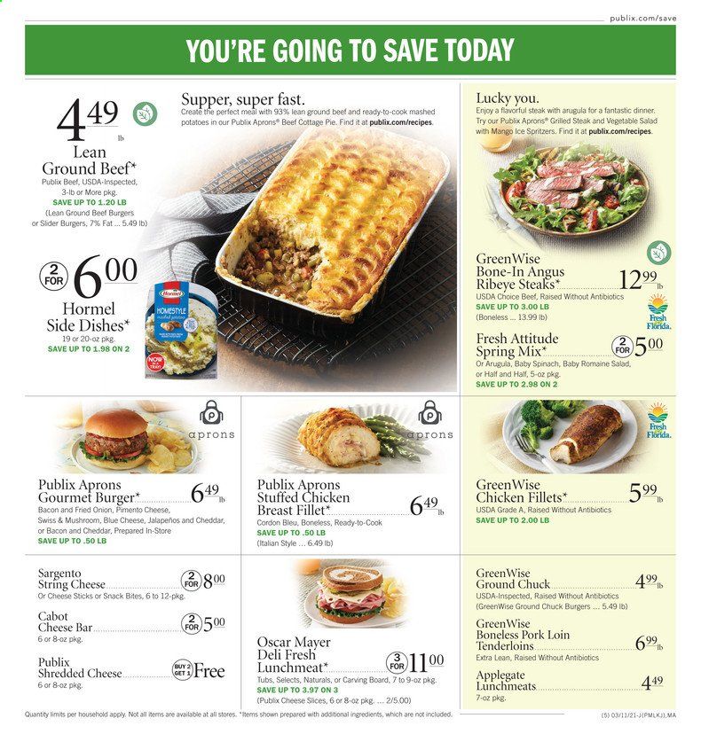 Publix (AL, FL, GA, NC, SC, TN) Weekly Ad Flyer March 11 to March 17