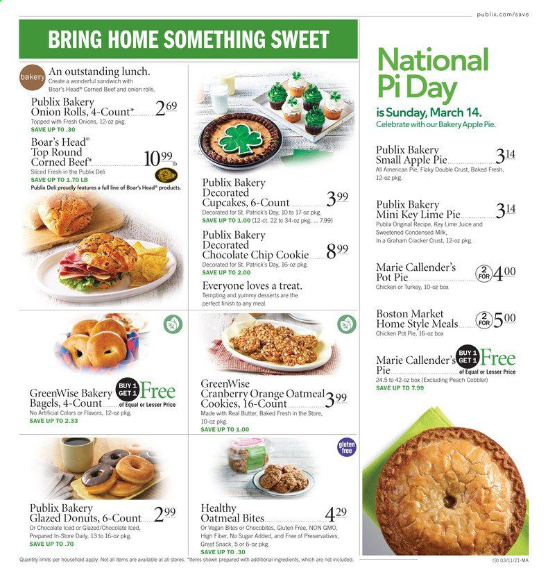Publix (AL, FL, GA, NC, SC, TN) Weekly Ad Flyer March 11 to March 17