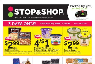Stop & Shop (RI) Weekly Ad Flyer March 12 to March 18