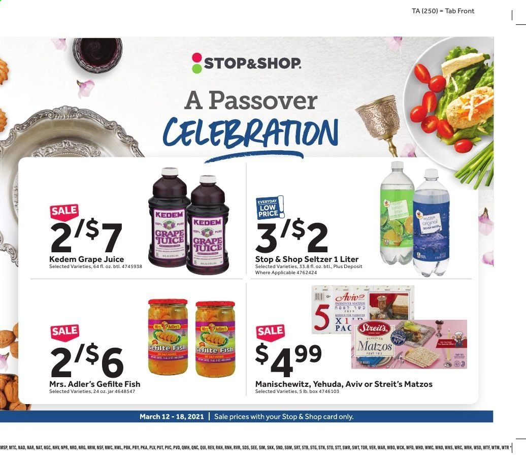 Stop & Shop (RI) Weekly Ad Flyer March 12 to March 18