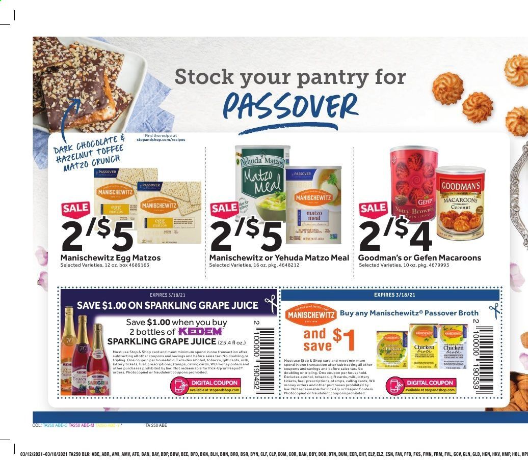 Stop & Shop (NJ) Weekly Ad Flyer March 12 to March 18