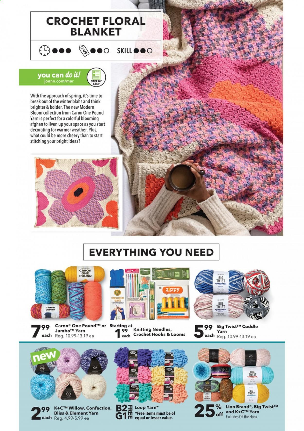 JOANN Weekly Ad Flyer March 11 to March 24