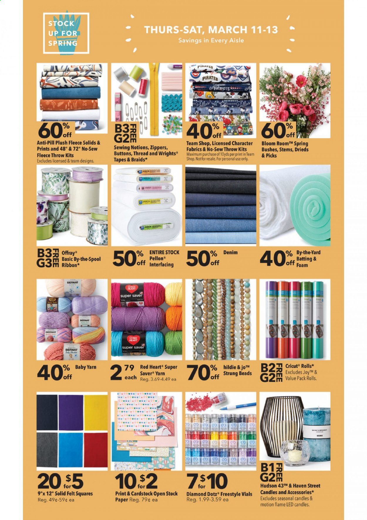 JOANN Weekly Ad Flyer March 11 to March 24
