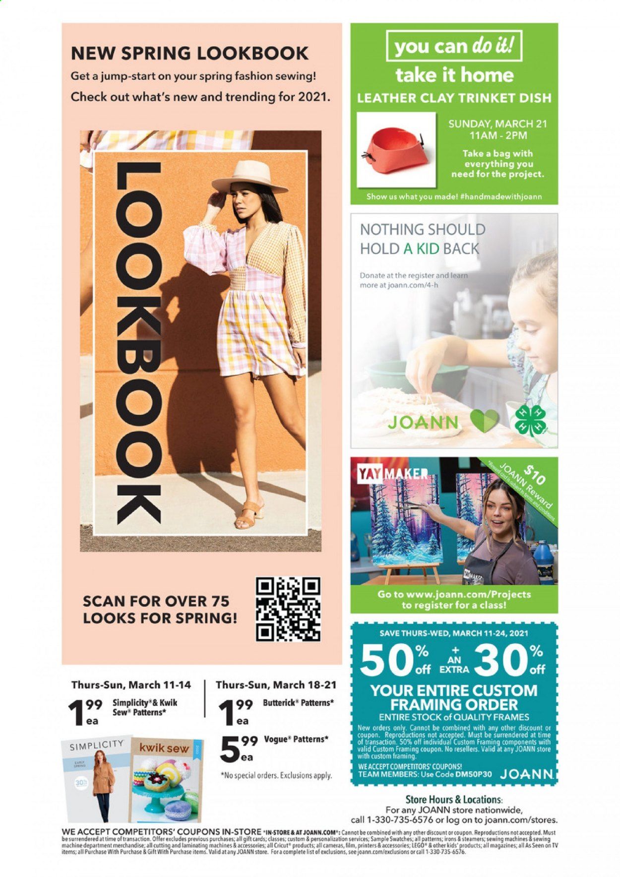 JOANN Weekly Ad Flyer March 11 to March 24