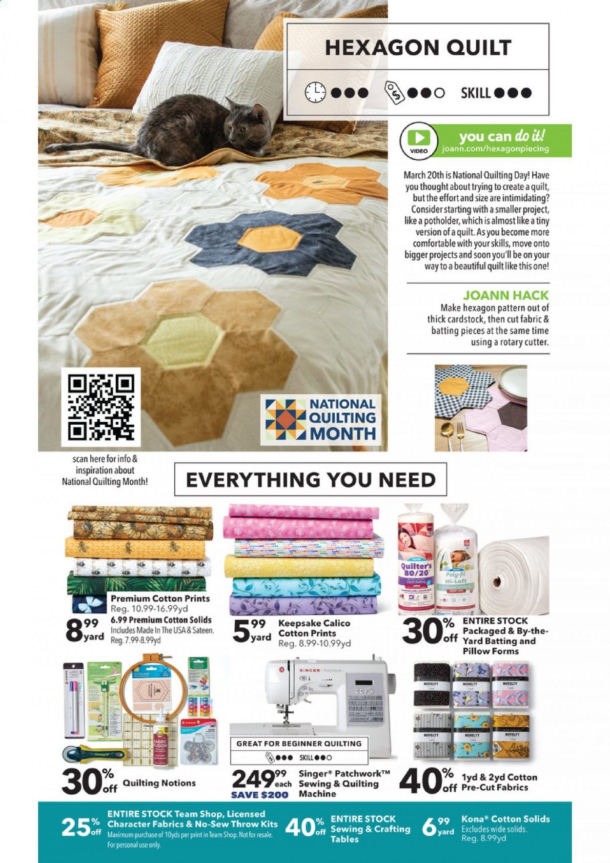 JOANN Weekly Ad Flyer March 11 to March 24