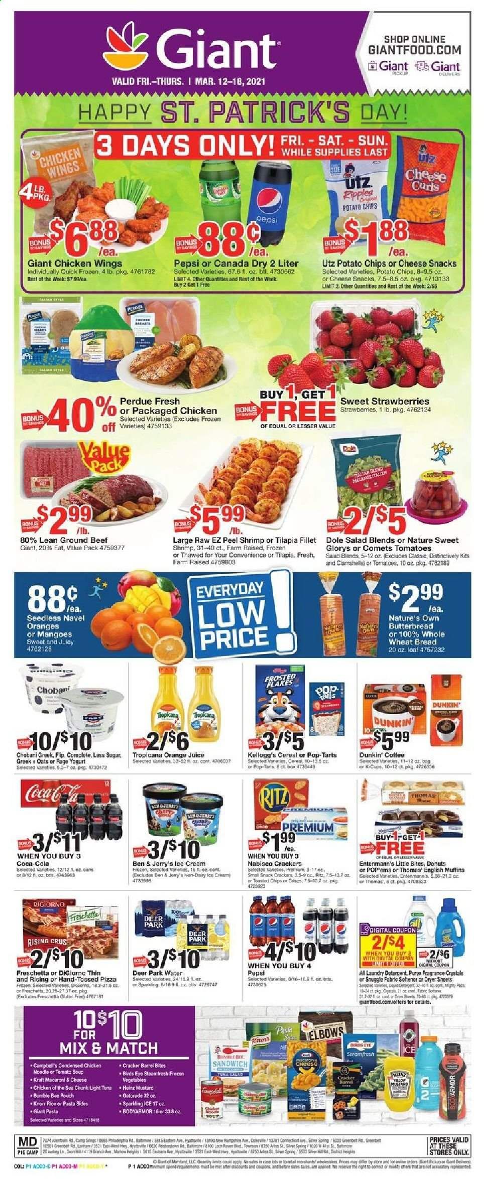 Giant Food Weekly Ad Flyer March 12 to March 18