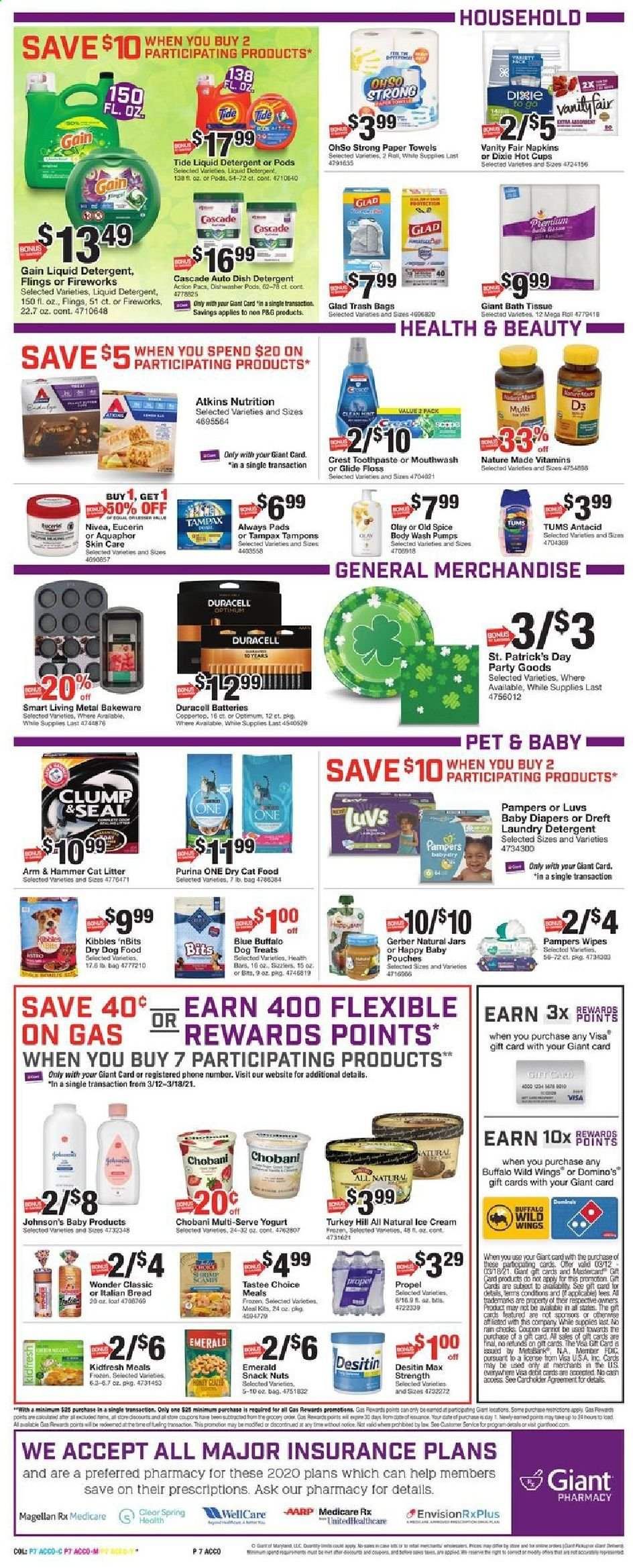 Giant Food Weekly Ad Flyer March 12 to March 18