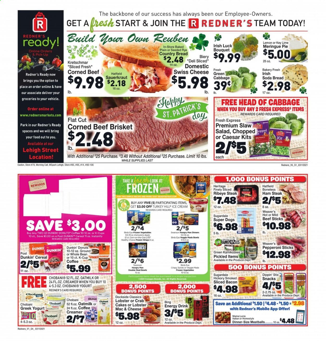 Redner's Markets Weekly Ad Flyer March 11 to March 17