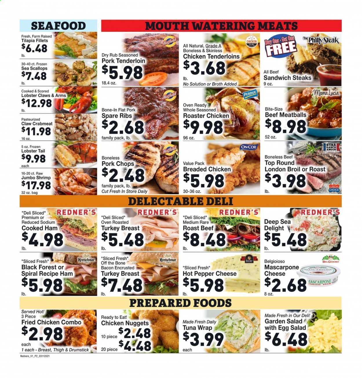 Redner's Markets Weekly Ad Flyer March 11 to March 17