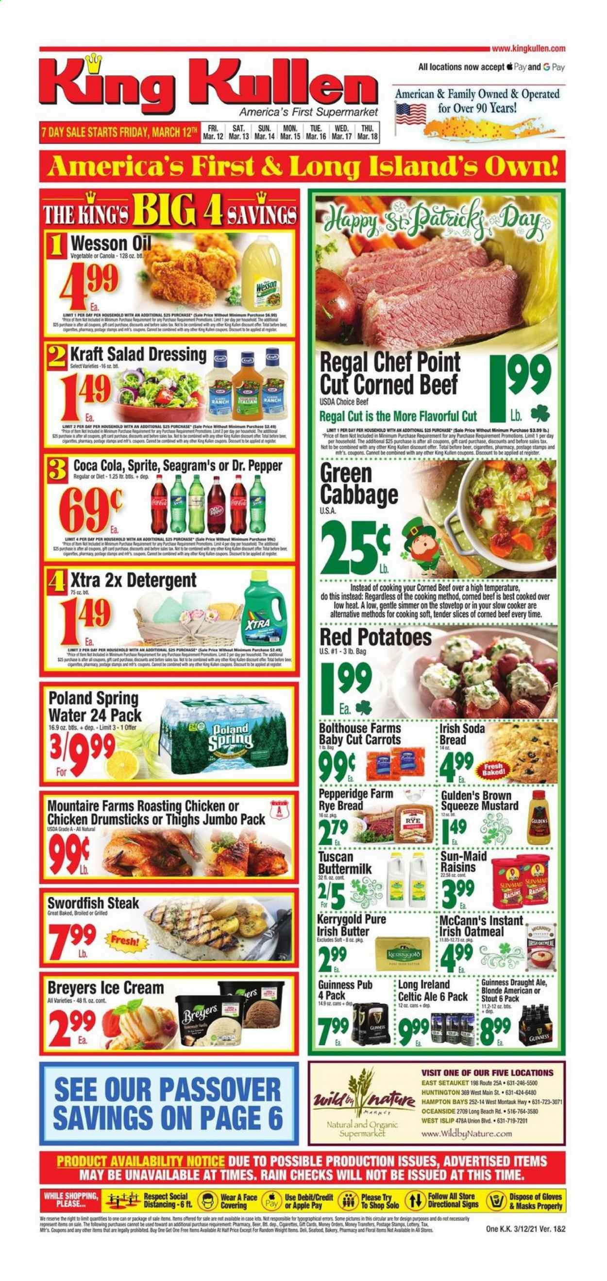 King Kullen Weekly Ad Flyer March 12 to March 18