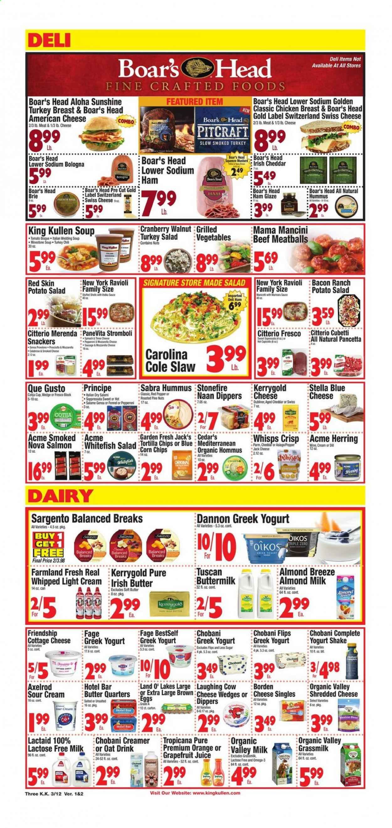 King Kullen Weekly Ad Flyer March 12 to March 18