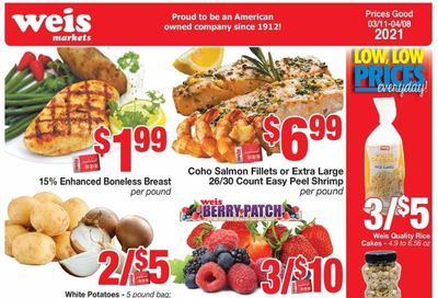 Weis Weekly Ad Flyer March 11 to April 8