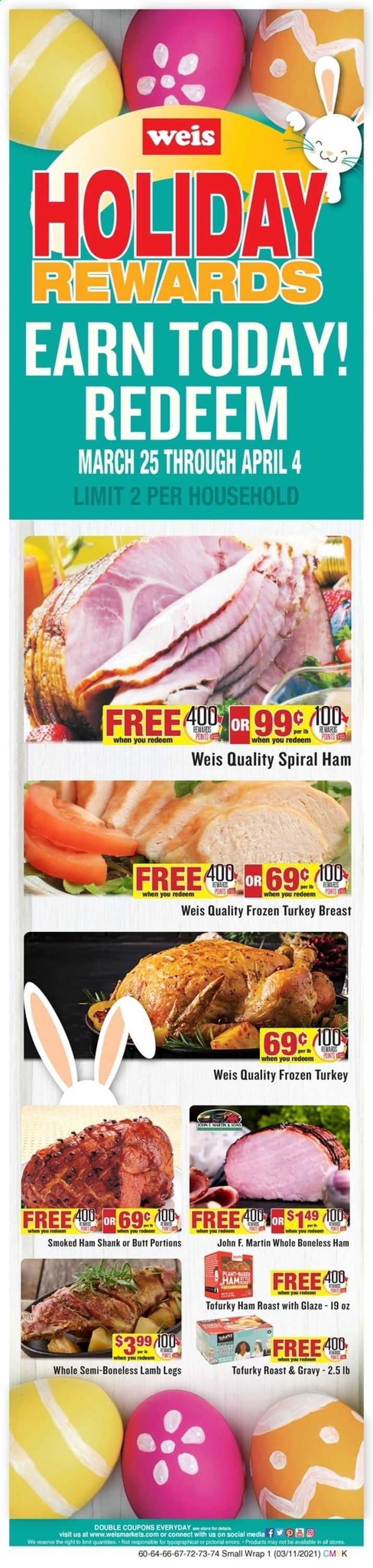Weis Weekly Ad Flyer March 11 to April 8