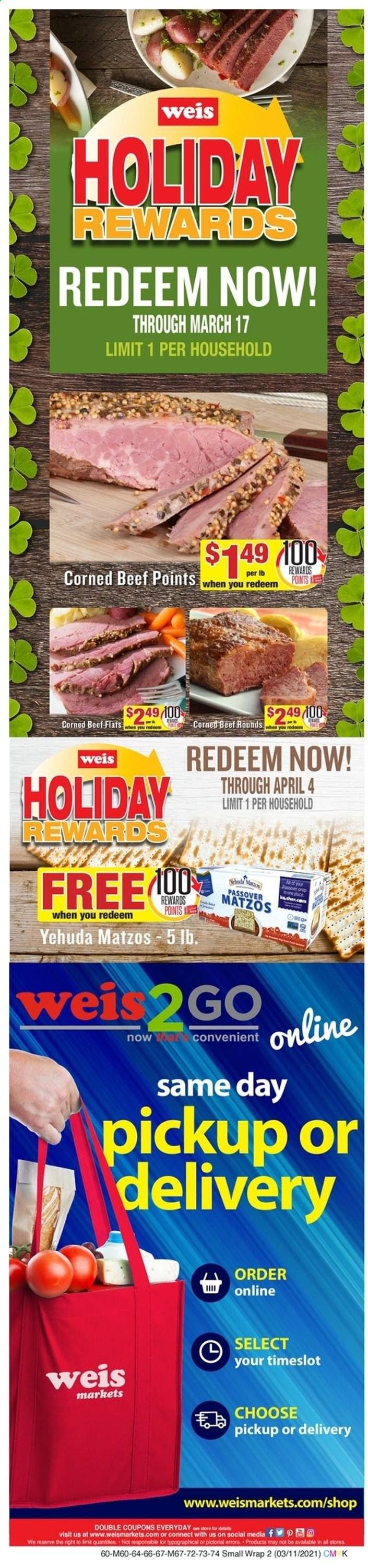 Weis Weekly Ad Flyer March 11 to April 8