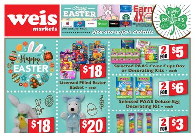 Weis Weekly Ad Flyer March 11 to April 8