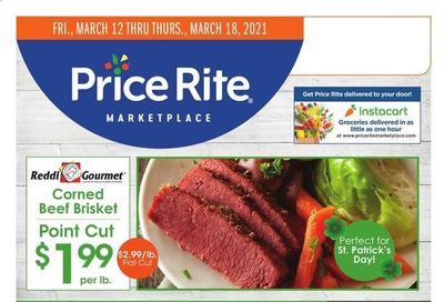 Price Rite (CT, MA, MD, NH, NJ, NY, PA, RI) Weekly Ad Flyer March 12 to March 18