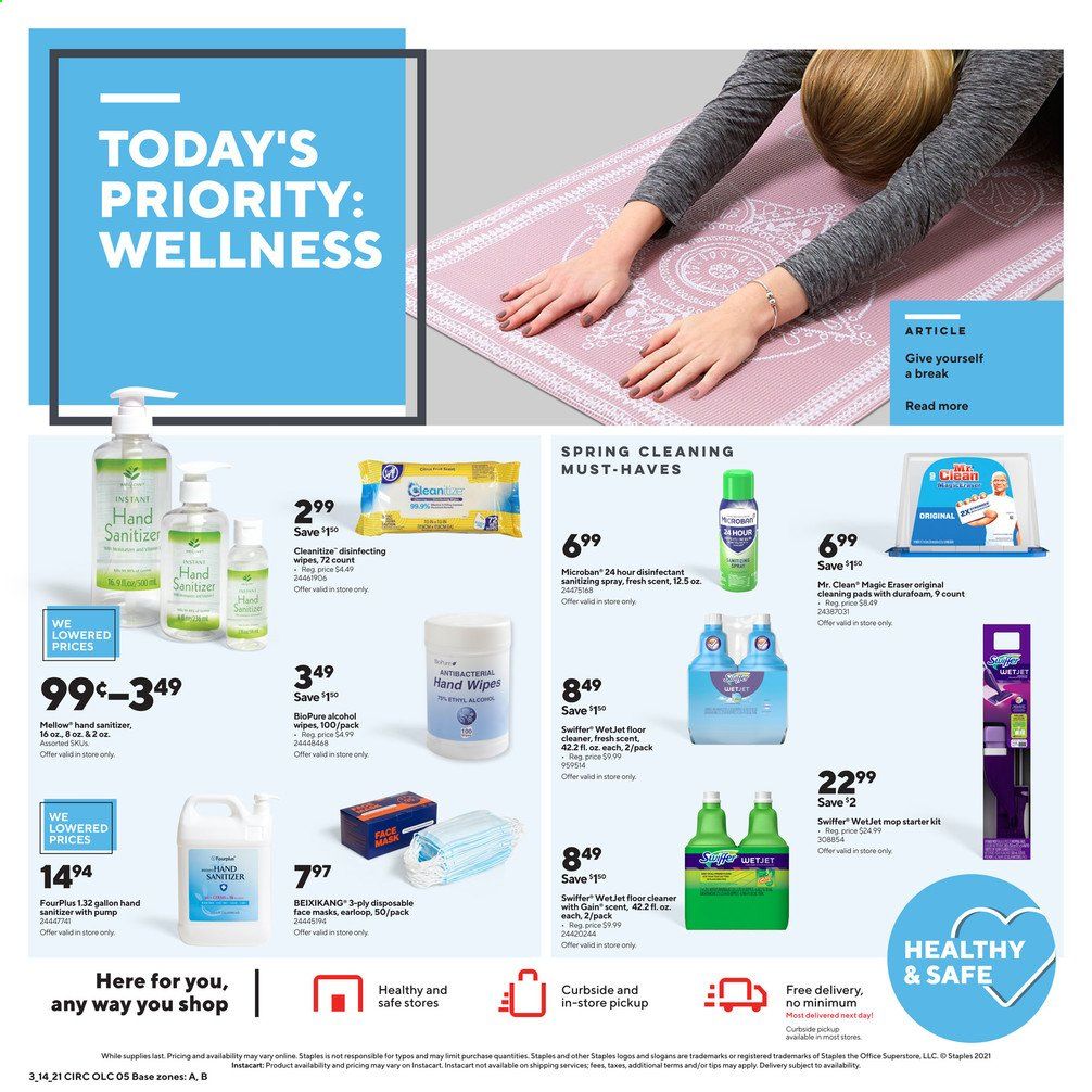 Staples Weekly Ad Flyer March 14 to March 20