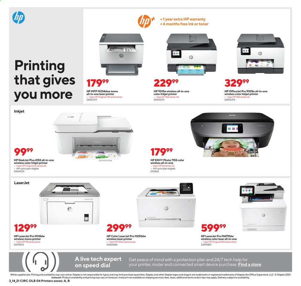 Staples Weekly Ad Flyer March 14 to March 20